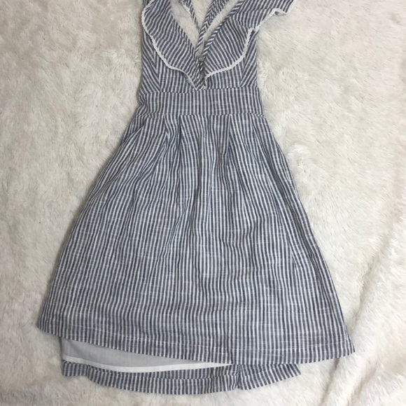 Free People Grey Heartlines Mini Dress - Picture 6 of 8